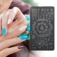 thumbnail image 5 of Unique Bargains 1 Pc Colorful Nail Art Stamp OM-H02 Silver Tone, 5 of 5