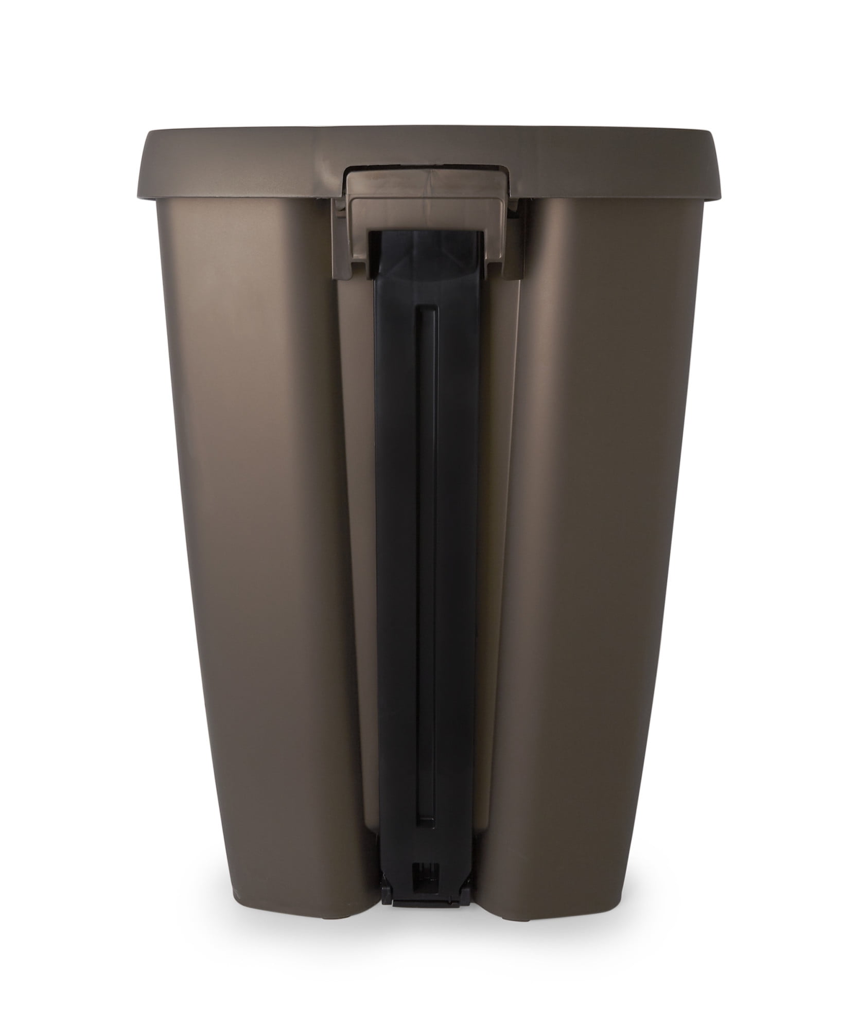 Stainless Steel 13-Gallon Kitchen Trash Can with Step Lid in Copper Bronze  - Q&C Home