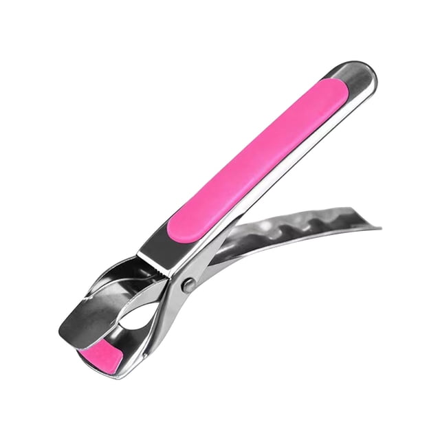 Pinza de acero inoxidable para levantar tazones y platos | Pinzas de cocina resistentes al calor para platos calientes | Mango antideslizante | Paquete de 1 utensilio de cocina para uso doméstico y