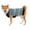 Gray, variant on Best Furry Friends Sweater for Dogs or Cats, Slate Stripe, X-Small