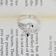 thumbnail image 2 of de de imitación plateado 1PCS con s ajustables de base Zulema Anillo de perlas de Rhinestone, 2 of 8