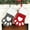 Grey & Red, variant on Pet Paw Huge Plush Christmas Stockings Xmas Decorations Fireplace Hanging Socks Family Holiday Dog Cat Gift Stockings 17.32inch(Red)