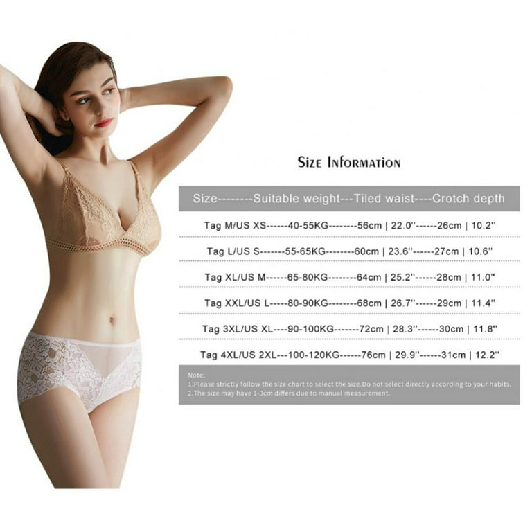 Women's Soft Bras Size XXS, Underwear for Women