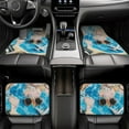 thumbnail image 7 of Naloa Vintage Map Travel Essentials Car Foot Mat Set of 4 Pieces - Universal Floor Liner Neoprene Full Set Floor Mats for Cars Trucks SUV, 7 of 7