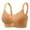 Khaki, variant on Womens Push up Bras Lace V Neck Full Coverage No Underwire Bras Seamless Everyday Bras for Women