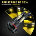 thumbnail image 4 of 5202 H16 LED Fog Lamp Light fit for GMC Sierra 1500 2008-2015 4500K Golden Yellow Light 80W，Set of 2, 4 of 11