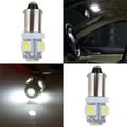 thumbnail image 3 of ECCPP 2x Instrument Cluster Dash Panel Lights ba9s-5-5050-smd-White 1815, 1816, 182, 1889, 1891, 1892, 1893, 1895, 1895A, 1445, 17053, 53, 53X, 57, 216, 293, 363, 3886X, 3893, 6253, 64111, 64113, 3 of 4