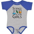 thumbnail image 3 of Inktastic Science is for Girls Girls Baby Bodysuit, 3 of 5