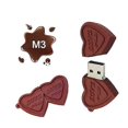 thumbnail image 3 of Memoria USB MicroDrive de 16 GB USB 2.0 Creative Heart Chocolate, 3 of 4