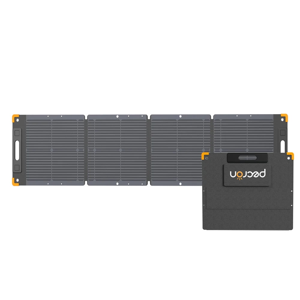 GRECELL Portable Solar Panel, 200W Foldable Waterproof with Handle