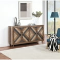 thumbnail image 6 of Farmhouse Wellington Wood Four Door Credenza, 6 of 6