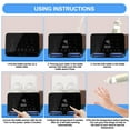 thumbnail image 7 of Baby Bottle Warmer, Lychee Portable Dual Bottle 9-in-1 Fast Milk Warmer & Sterilizer with LCD Display, Timer & 48H Accurate Temperature Control for Breastmilk & Formula, BPA Free, 7 of 7