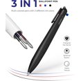 thumbnail image 5 of STAGEEK 6 PCS Multicolor Pen in One, Multi Colored Pen, 1.0mm Medium Point, Smooth Writing Colorful Retractable Pens, 5 of 7