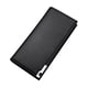 thumbnail image 1 of Cartera de moda para hombre, cartera larga para guardar dinero y monedas (negra), 1 of 5