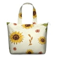 thumbnail image 1 of Rustic Farmhouse Sunflower Bag Golden Floral Weekender Duffel, Lightweight, , for Autumn Getaways, 1 of 5