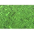thumbnail image 1 of Ahgly Company Indoor Rectangle Solid Green Modern Area Rugs, 2' x 4', 1 of 4