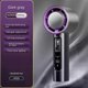 thumbnail image 4 of Turbo High Speed Handheld Mini Cooling Fan USB Rechargeable Portable 100 Speed Air Conditioning Pocket Handheld Fan with Aromatherapy Function and Bot, 4 of 5