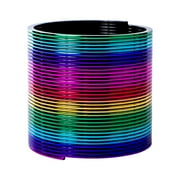 Giant Rainbow Slinky Walking Spring Toy – Colorful Classic Coil