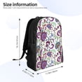 thumbnail image 4 of Haiem Fairy Flower Backpack - Stylish and Durable 15-inch Laptop Backpack with Waterproof Oxford Fabric, 4 of 8