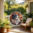 thumbnail image 6 of Acrylic Puzzle Suncatcher 83Pcs Stained Glass Window Hanging Ornament Cat Pattern DIY Craft Light Catcher Decoration for Home Garden and Decorative Gift, 6 of 7