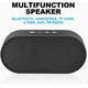 thumbnail image 3 of Bluetooth Speaker, Portable Wireless Speakers Bluetooth 5.3 Speaker with 3D Stereo HiFi Bass, 1200mAh Battery, 15 Hour Playtime, Support Bluetooth, 3 of 4