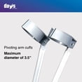 thumbnail image 2 of Muletas de antebrazo Days, tamaño adulto alto, puños giratorios y muletas para apoyar las piernas después de una lesión o cirugía, altura ajustable y muletas con mango para usuarios mayores, discapaci, 2 of 5