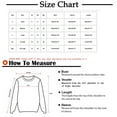 thumbnail image 3 of ICHUANYI Liquidación Mujeres Moda Casual Impresión Cuello Redondo Suelta Manga Larga Camiseta Tops Blusa Sin Capucha Sudaderas ICHUANYI WER202308256757, 3 of 5