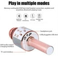 thumbnail image 5 of Handheld Wireless Karaoke Microphone USB Speaker Microphone Music Player, 5 of 6