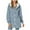 Blue [Mix & Save More] [New Arrivals], variant on Women's Warm Winter Hooded Blouse Long Sleeve Loose Fit Coat Shirt Top with Pockets Thermal Thickened Casual Outerwear | CSEONE,Black XL