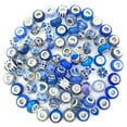thumbnail image 1 of HLONK 80 Pcs Perles de Lampe Style Européen Varié Grands Trous Perles Entretoises pour Femmes, 1 of 18