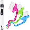 thumbnail image 1 of Set of 4 Bottle Brush Decanter Brush Bottle Brush and Silicone Cloth Cleaning Brushes for Dishwashing, Narrow Bottle Beer, Wine, Glass, Narrow Neck Bo, 1 of 5
