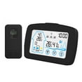 thumbnail image 1 of Amdohai YJ-5003 LCD Digital Clock Temperature Color Weather Station with Sensor Wireless Weather Clock Electronic Clock, 1 of 6