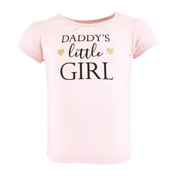 Hudson Baby Toddler Girl Short Sleeve T-Shirts, Ice Cream