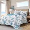 thumbnail image 2 of Juego de ropa de cama HORIMOTE HOME Coastal Colt reversible azul 229 x 244 cm, 2 of 9