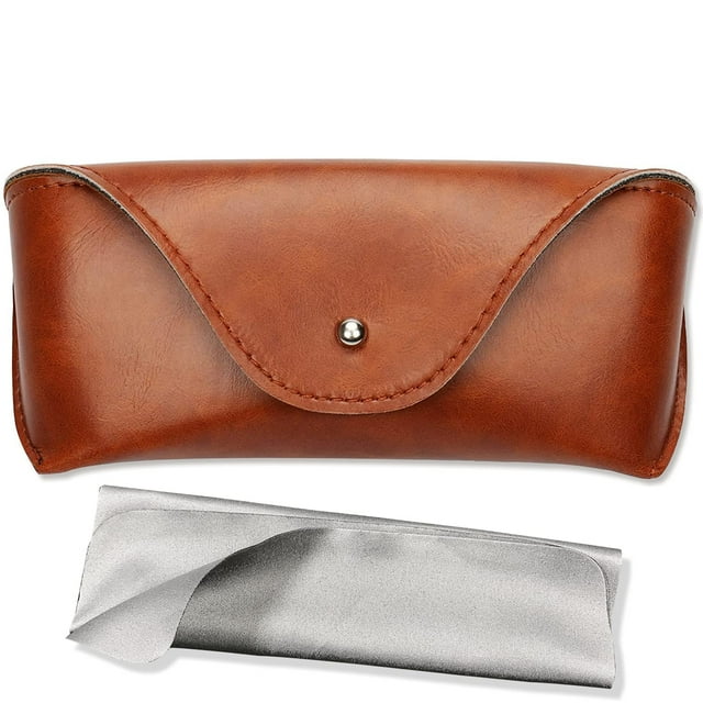Estuche para Gafas LogHog Portátil de Cuero para Lentes de Sol