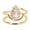 Gold, variant on NFTIGB Rhinestone Nail Ring Healthy Safe Beautiful Fingernails Ring for Women and Girls, 5 inches / 12.7 cm, Platinum
