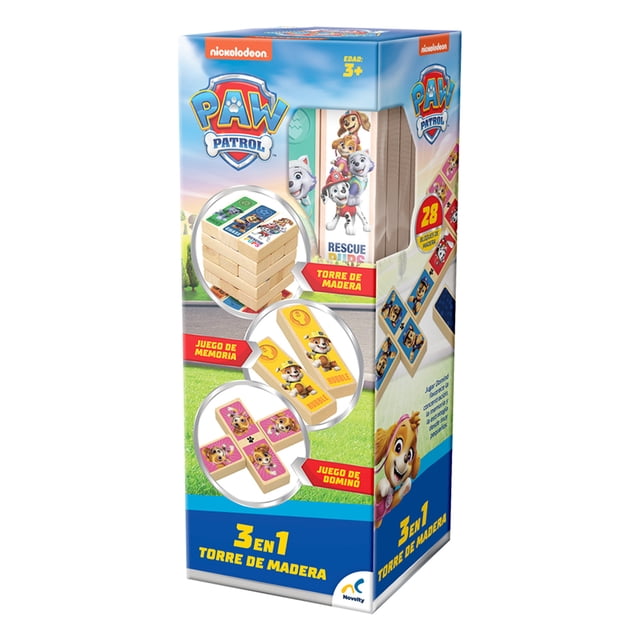 Juego de Mesa Spin Master Torre de Madera Paw Patrol