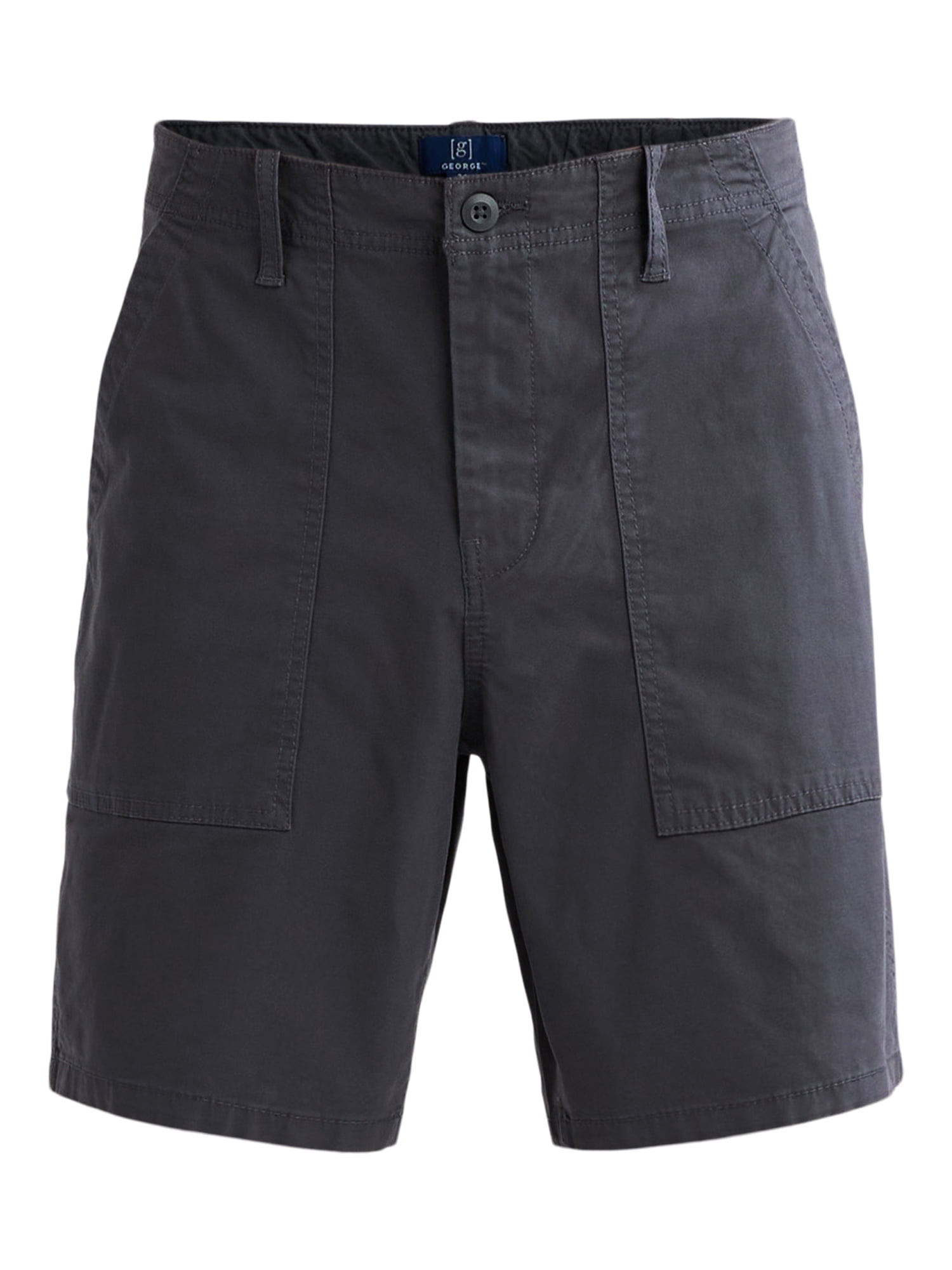 George Men's and Big Men's Utility Shorts, 10" Inseam, Sizes 30-46