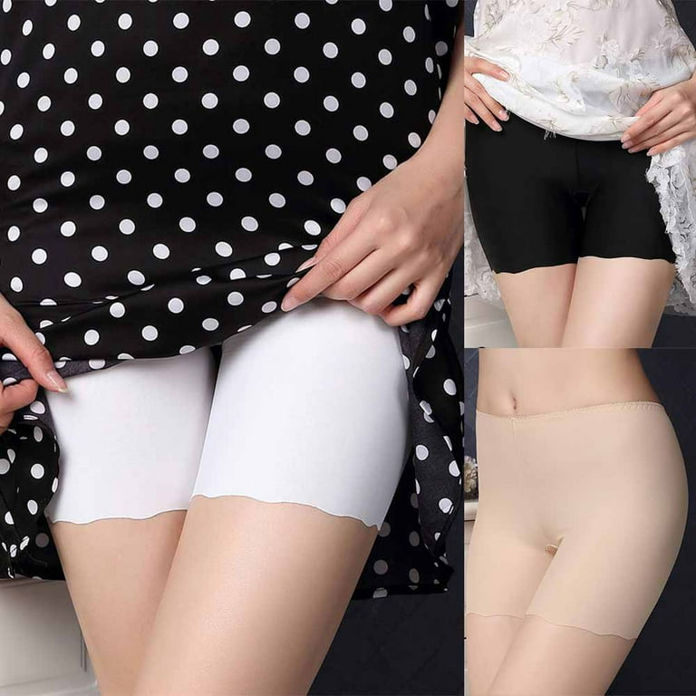 Summer Womens Elastic Safety Anti Chafing Under Shorts Pants Ice