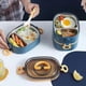 thumbnail image 5 of 2800ML Lunch Box Three Layer Large Capacity Portable Handle Food Grade School Students Bento Food Co, 5 of 5