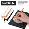 thumbnail image 2 of Graflsoa 360° Rotating Blade Craft Cutter for DIY Art, Paper Cutting, and Scrapbooking - Orange, 2 of 7