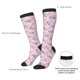 thumbnail image 4 of Fotbe Butterfly Calcetas Divertidas Estampadas para Hombre y Mujer, Calcetas de Algodón hasta la Rodilla para Caminar, Correr, Enfermería y Embarazo, 4 of 6