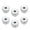 White, variant on LUXRISEON Set of 6 Economical Gear Spares for Rotating Mops Providing Long Service Life