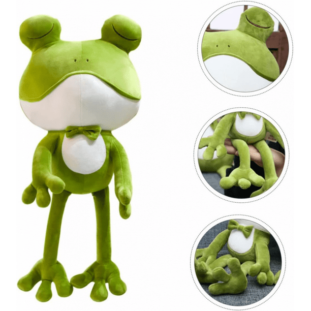 1pc Frog Doll Jumbo Stuffed Animals Stuffed Animals For Boys Decor Sofa  Frog Figure Sculptures Toy Gift Infant Furry Toy Animal Toy