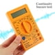 thumbnail image 3 of DT-830D Multímetro digital con zumbador Voltaje de salida de onda cuadrada Amperio Ohm Probador Sonda DC AC LCD Protección contra sobrecarga (Amarillo), 3 of 6