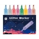 thumbnail image 2 of Juego de rotuladores fluorescentes metálicos pack de 8 | Marcadores de gel de purpurina para cabeza inclinada | Secado rápido, multicolor, espeso | 5ml Escritura Fluida | Despacho, planificador, 2 of 6