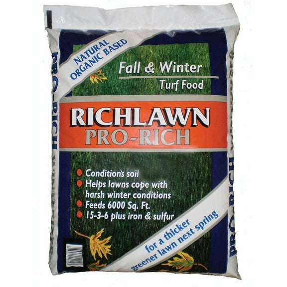 Richlawn Pro-Rich All-Purpose Lawn Food For Multiple Grasses 6000 sq ft