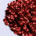 thumbnail image 5 of CHUANK 1000 Paillettes Rondes Rouges 6mm pour Bricolage, 5 of 5