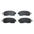 thumbnail image 2 of TRQ Front and Rear Brake Pad Set Ceramic Hardware Fits 2019-2021 Nissan Altima, 2 of 5