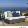 thumbnail image 4 of Chaises en Osier d'Extérieur Leora avec Coussins (Ensemble de 2), 4 of 17